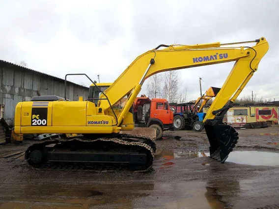Экскаватор Komatsu PC200-7 2004 года б/у фото 4
