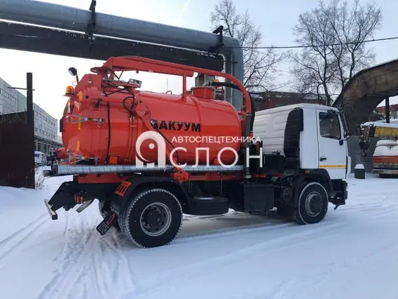 МВ Вакуумная илососная машина МВС-8 на шасси МАЗ 5340 (насос Moro PM80W) (аналог КО-507) 2025 года новый фото 4