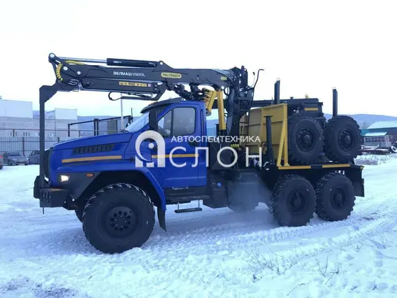 Лесовоз с КМУ Урал 5557 2025 года новый фото 4