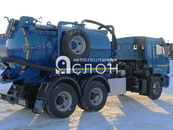 Вакуумная автоцистерна Камаз 65115 2025 года новый фото 4