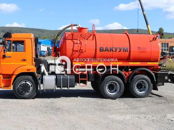 Вакуумная автоцистерна Камаз 65115 2025 года новый фото 4