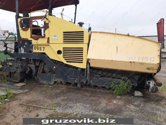 Асфальтоукладчик Dynapac SD115C 2010 года б/у