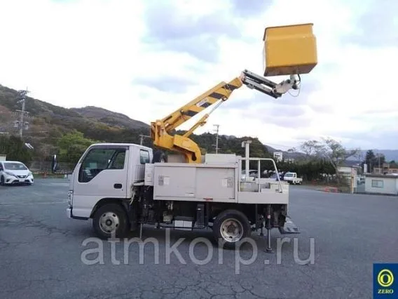 Автовышка Isuzu Elf  б/у