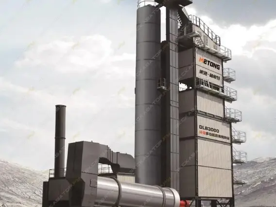 Мобильный асфальтобетонный завод Metong DLB3000 2019 года б/у