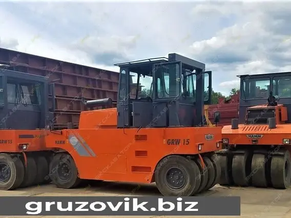 Дорожный каток HAMM GRW 15 2016 года б/у