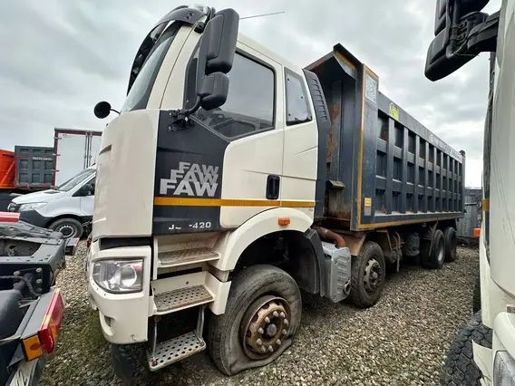 Самосвал FAW J6 2022 года б/у фото 5