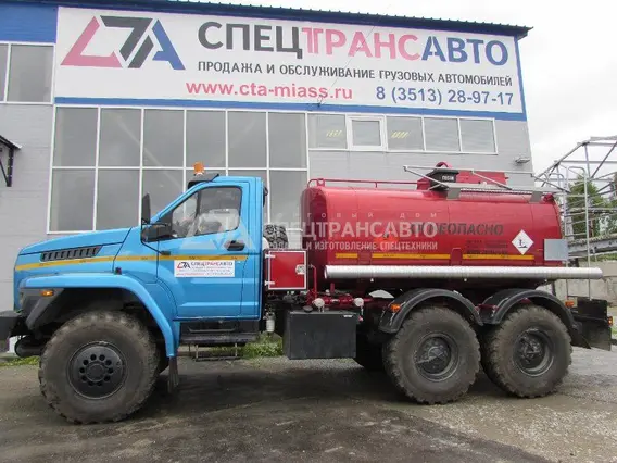 Автотопливозаправщик АТЗ-8 на шасси Урал NEXT 5557-6151-72Е5 (насос НМШ 8-25 6,3/25)  б/у
