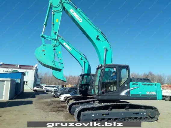 Продажа гусеничного экскаватора Kobelco SK260LC, Хабаровск 2020 года б/у