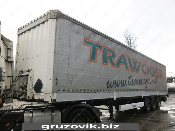 Шторный полуприцеп Krone SD 2007 года б/у