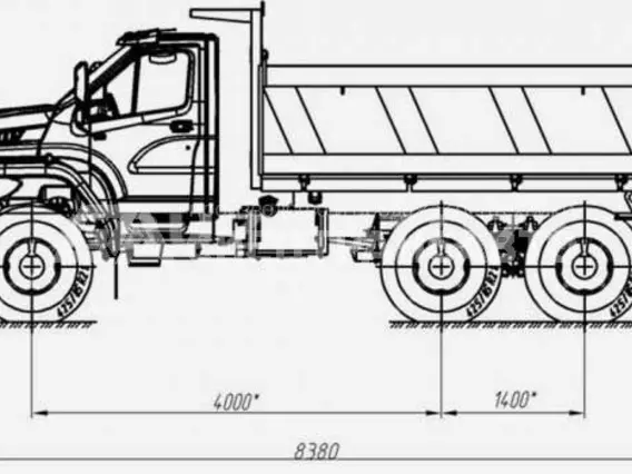 Самосвал Урал 4320 NEXT  б/у