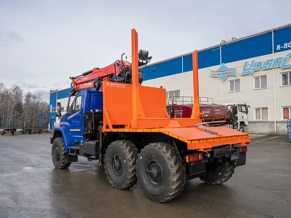 Лесовоз с КМУ Урал NEXT 5557-6151-72 2025 года новый фото 2
