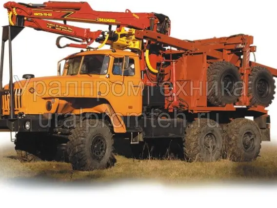 Лесовоз с КМУ Урал 4320  б/у
