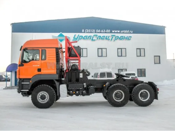 Тягач с КМУ MAN TGS 2021 года новый