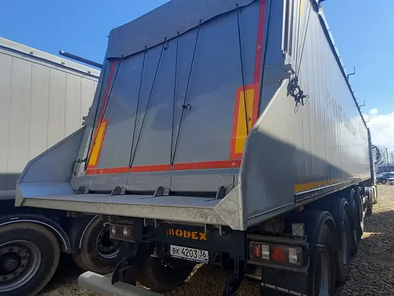 Самосвальный полуприцеп Bodex KIS 4WA1 2023 года б/у фото 7