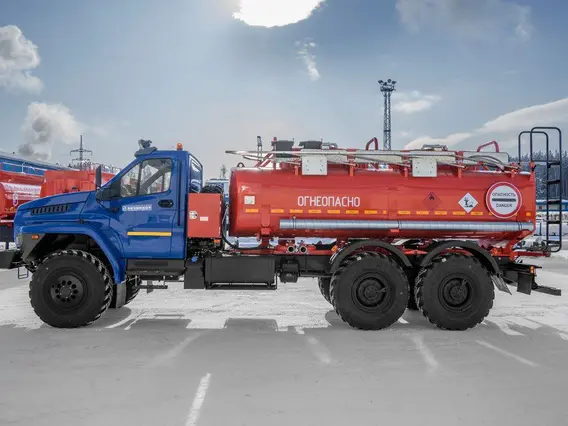 Автотопливозаправщик Топливозаправщик АТЗ-12-2Б УСТ 5453 Урал NEXT 4320-6951-72 доработка под ДОПОГ 2025 года новый фото 4