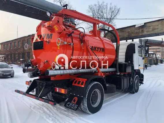 МВ Вакуумная илососная машина МВС-8 на шасси МАЗ 5340 (насос Moro PM80W) (аналог КО-507) 2025 года новый фото 5