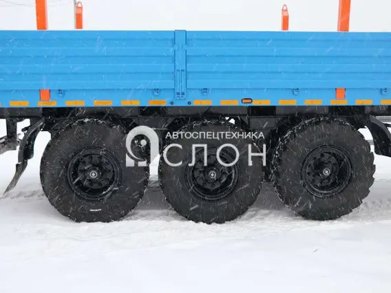Бортовой Полуприцеп бортовой (длина 12 м, грузоподъемность 30 т, с кониками) 2025 года новый фото 5
