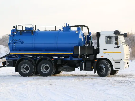 Вакуумная автоцистерна Камаз 65115 2020 года новый