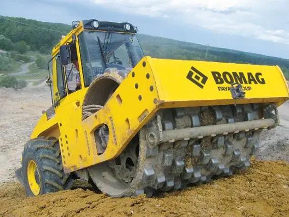 Дорожный каток Bomag BW  б/у фото 2