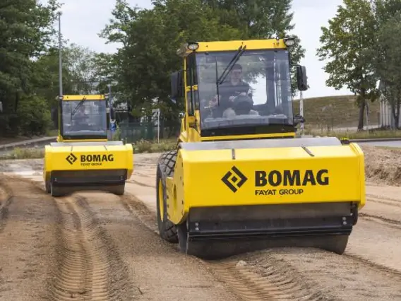 Дорожный каток Bomag BW  б/у фото 2
