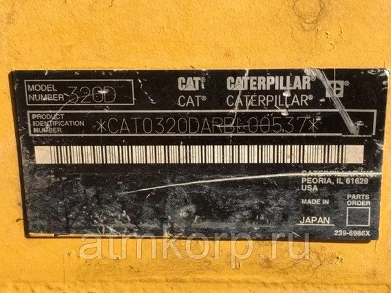 Экскаватор Caterpillar 320  б/у фото 6