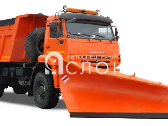 Дорожно-уборочный автомобиль Камаз 65222 2025 года новый фото 2
