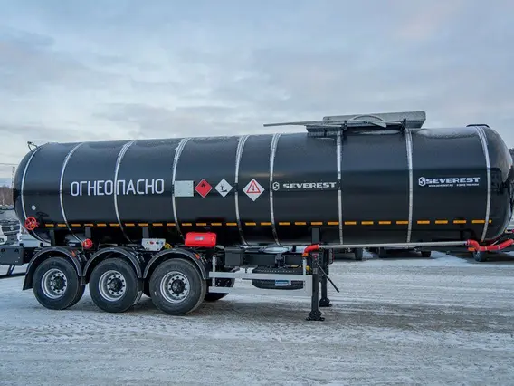 Полуприцеп битумовоз/нефтевоз SEVEREST ППЦБ 30КТ-32Л 2026 года новый фото 6