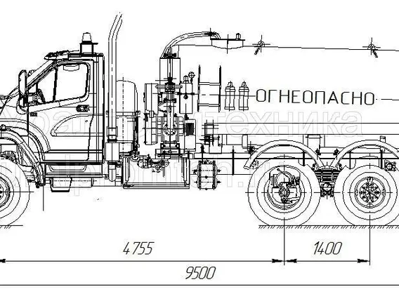 АКН Урал 4320 NEXT новый