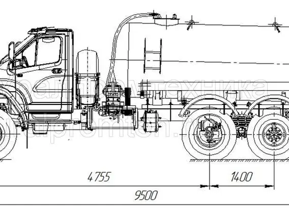 МВ Урал 4320 NEXT  новый