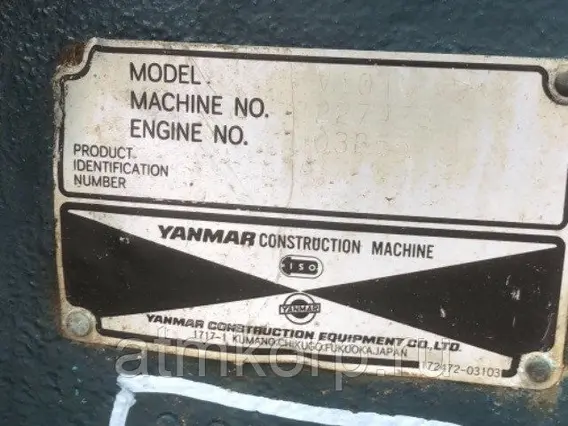 Экскаватор Yanmar VIO 10  б/у фото 4