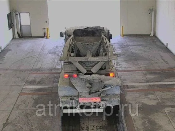 Бетоносмеситель Автобетоносмеситель Mitsubishi Fuso кузов FV515JXD г 1997 миксер грузоподъемность 9.92 тн пробег 386 т.км  б/у фото 4