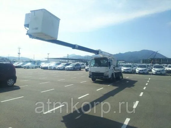Автовышка Isuzu Elf б/у фото 3
