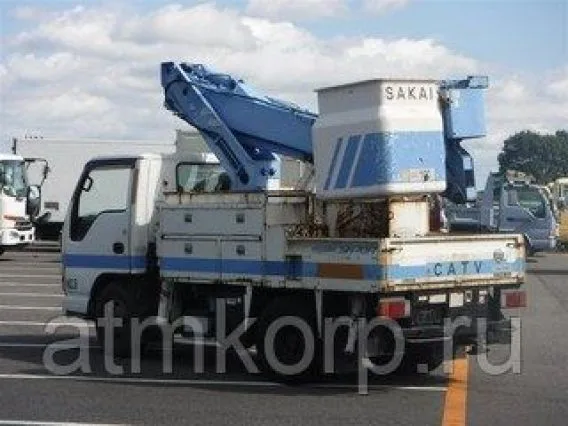 Автовышка Isuzu Elf б/у фото 2
