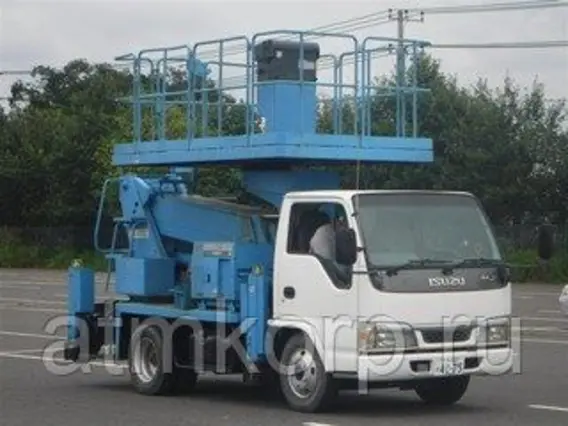 Автовышка Isuzu Elf  б/у
