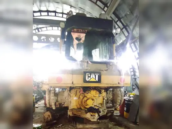 Бульдозер Caterpillar D6N LGP 1999 года б/у фото 6