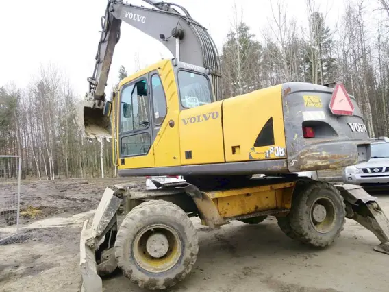 Экскаватор Volvo EW 180 B 2007 года б/у фото 6