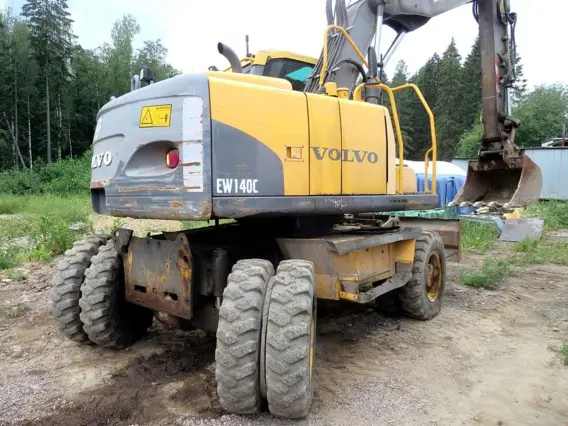 Экскаватор Volvo EW 140 C 2008 года б/у фото 6