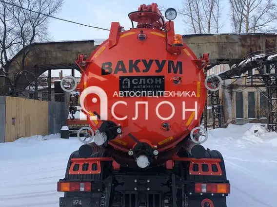 МВ Вакуумная илососная машина МВС-8 на шасси МАЗ 5340 (насос Moro PM80W) (аналог КО-507) 2025 года новый фото 6