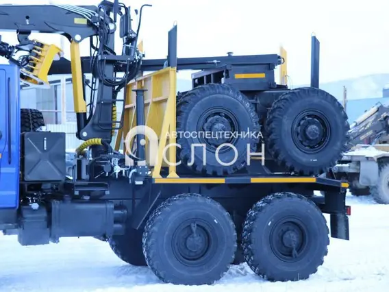 Лесовоз с КМУ Урал 5557 2025 года новый фото 6