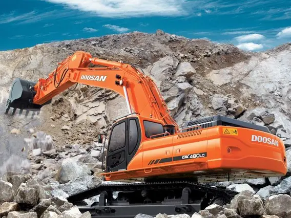 Экскаватор Doosan DX 480LC 2018 года новый
