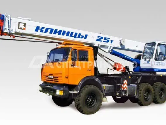 Автокран Автокран Клинцы КС-55713-5К-2 на базе шасси КамАЗ-43118-50  б/у