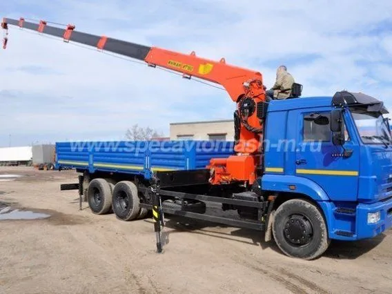 Самопогрузчик Камаз 65117  б/у