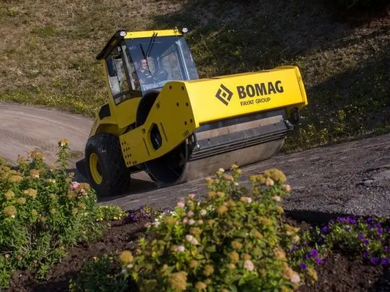 Дорожный каток Bomag BW  б/у фото 3