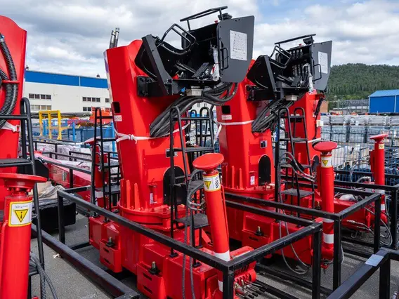 Кран-манипулятор HUBEI SQ8S4 2025 года новый фото 6