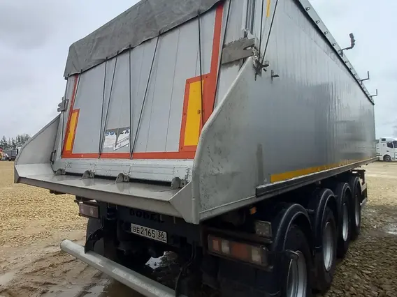 Полуприцеп самосвальный BODEX KIS 4WA1 2022 года б/у фото 8