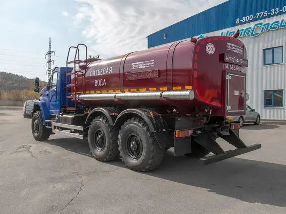 Пищевая автоцистерна АЦПТ Урал NEXT 4320-6951-72 2025 года новый фото 2