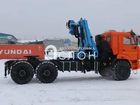 Тягач с КМУ Камаз 43118 2025 года новый фото 7