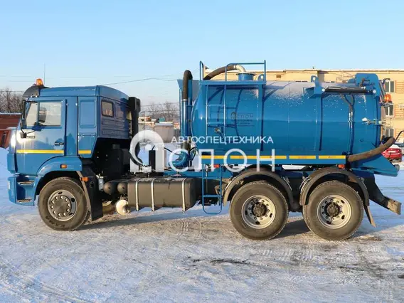Вакуумная автоцистерна Камаз 65115 2025 года новый фото 7