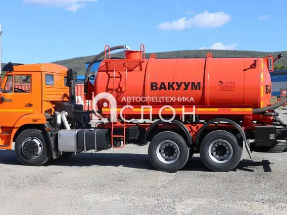 Вакуумная автоцистерна Камаз 65115 2025 года новый фото 7