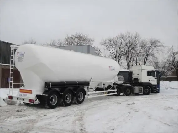 Полуприцеп-цистерна пищевая Сеспель SF3U55 новый